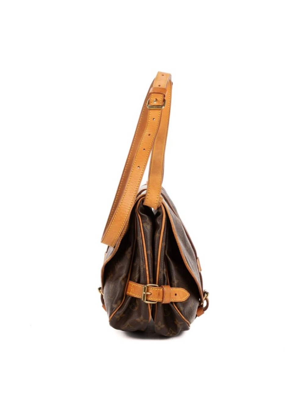 Louis Vuitton Saumur Brown Monogram Canvas - Picture 3 of 11